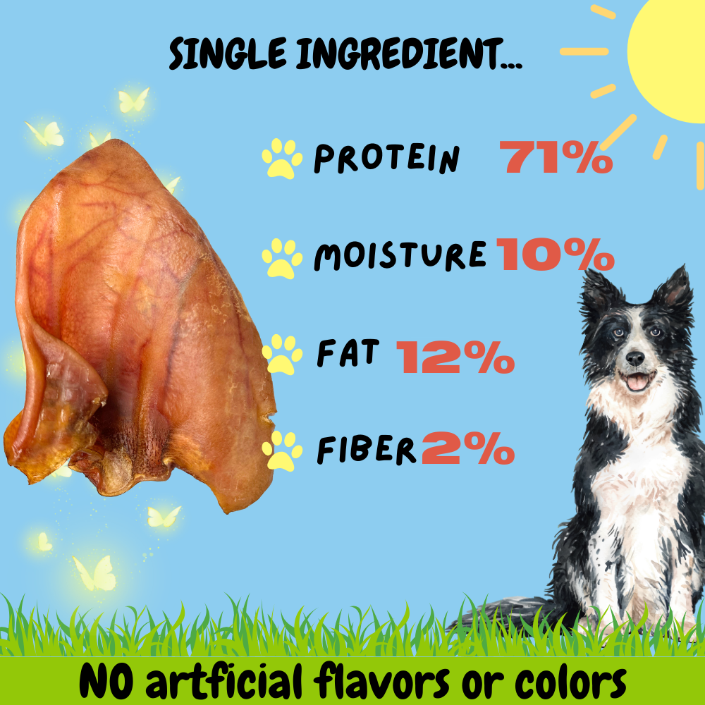 Bullysticks and More! - Pig Ears 50 Count