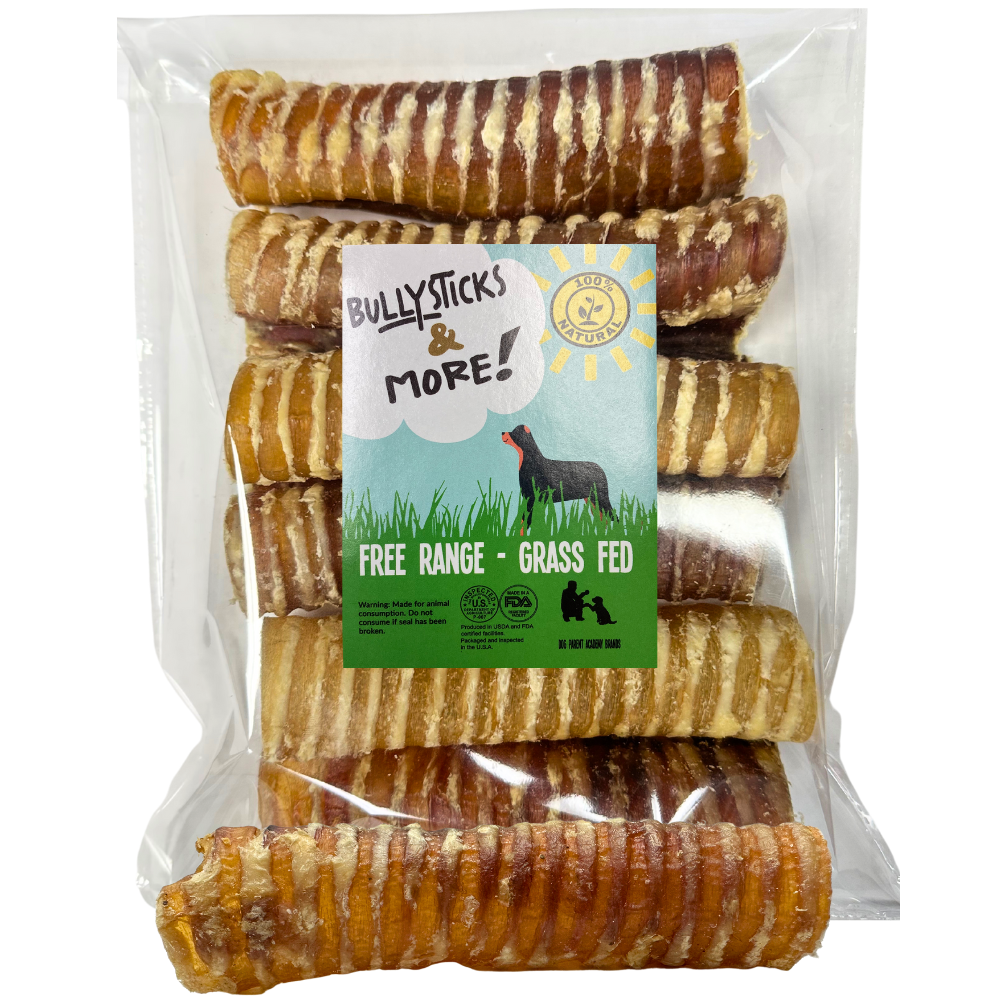 Bullysticks and More! 6 Inch Beef Trachea 20 Count
