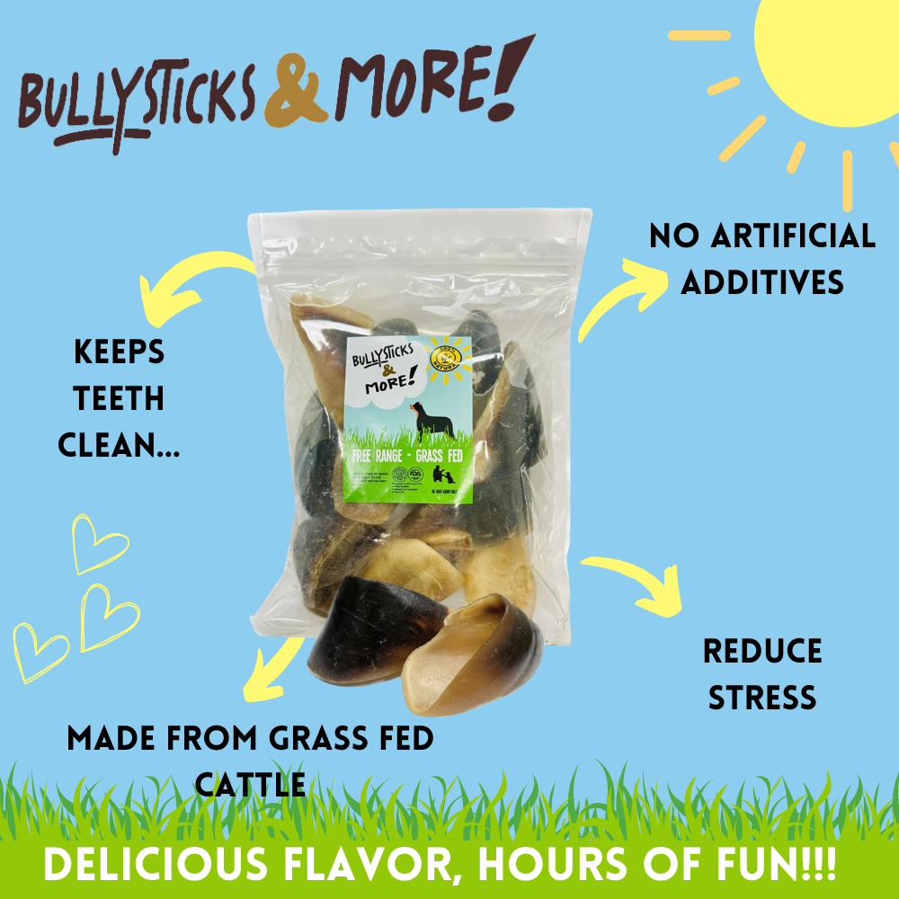 Bullysticks and More! - Cow Hooves 8 Count