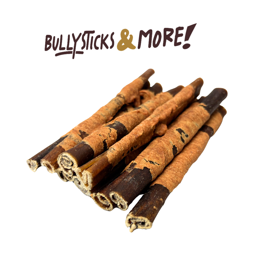 Bullysticks and More! - 6 Inch Regular Beef Collagen Chicken Wrapped Sticks 15 Count