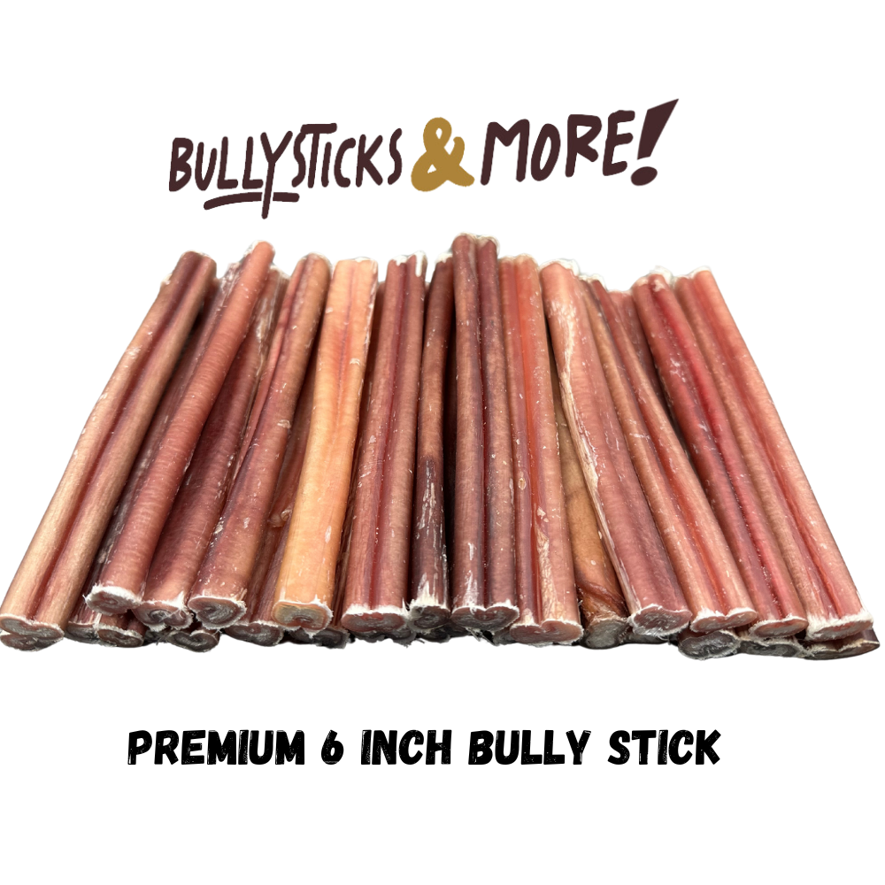 Bullysticks and More! - 6 Inch Medium Bully Sticks 100 Count