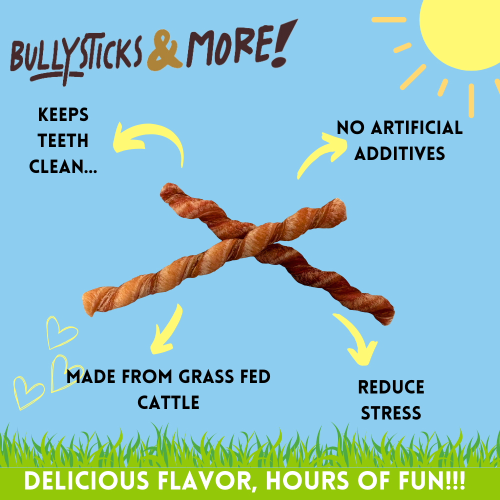 Bullysticks and More! - 6 Inch Twisted Bully Sticks - 18 Count