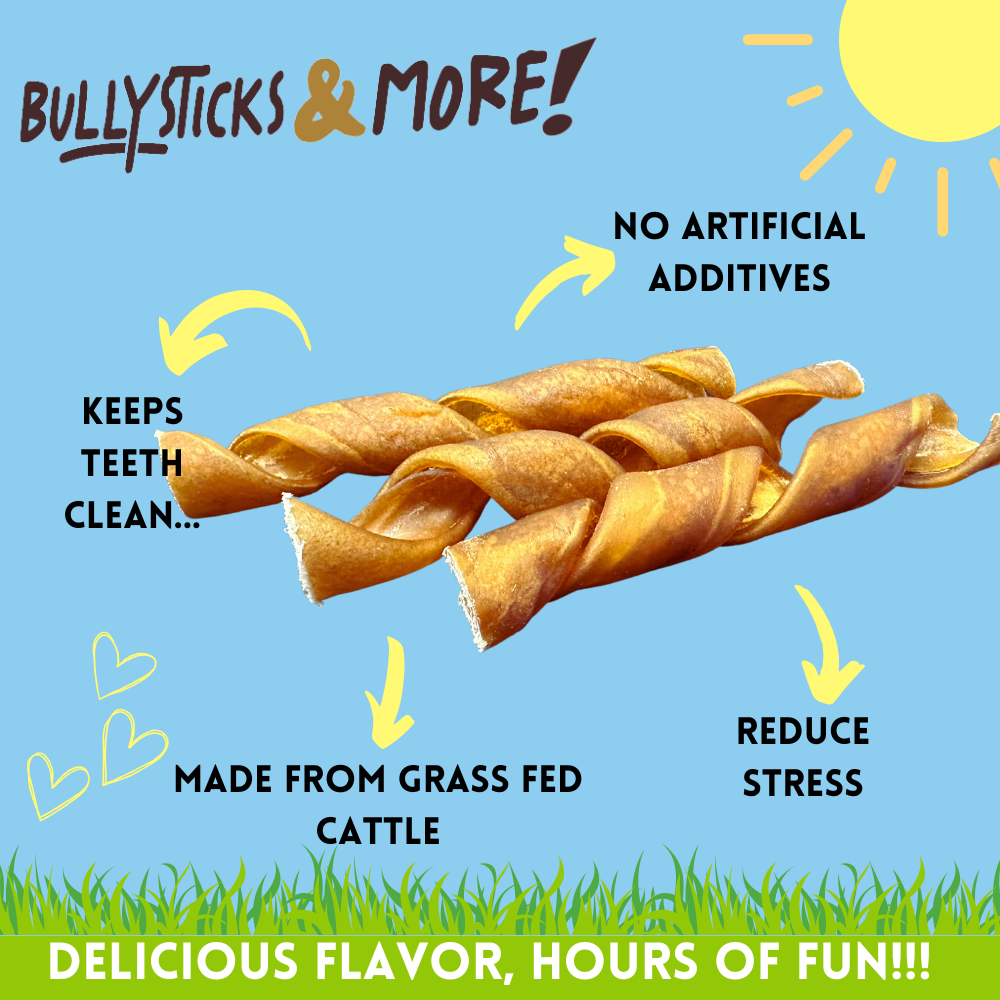 Bullysticks and More! - 6 Inch Beef Collagen Springs 16 Count