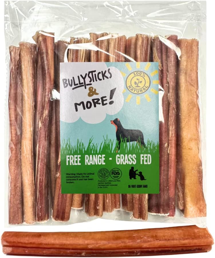 Bullysticks and More! 6 Inch Jumbo Bully Stick - 100 Count
