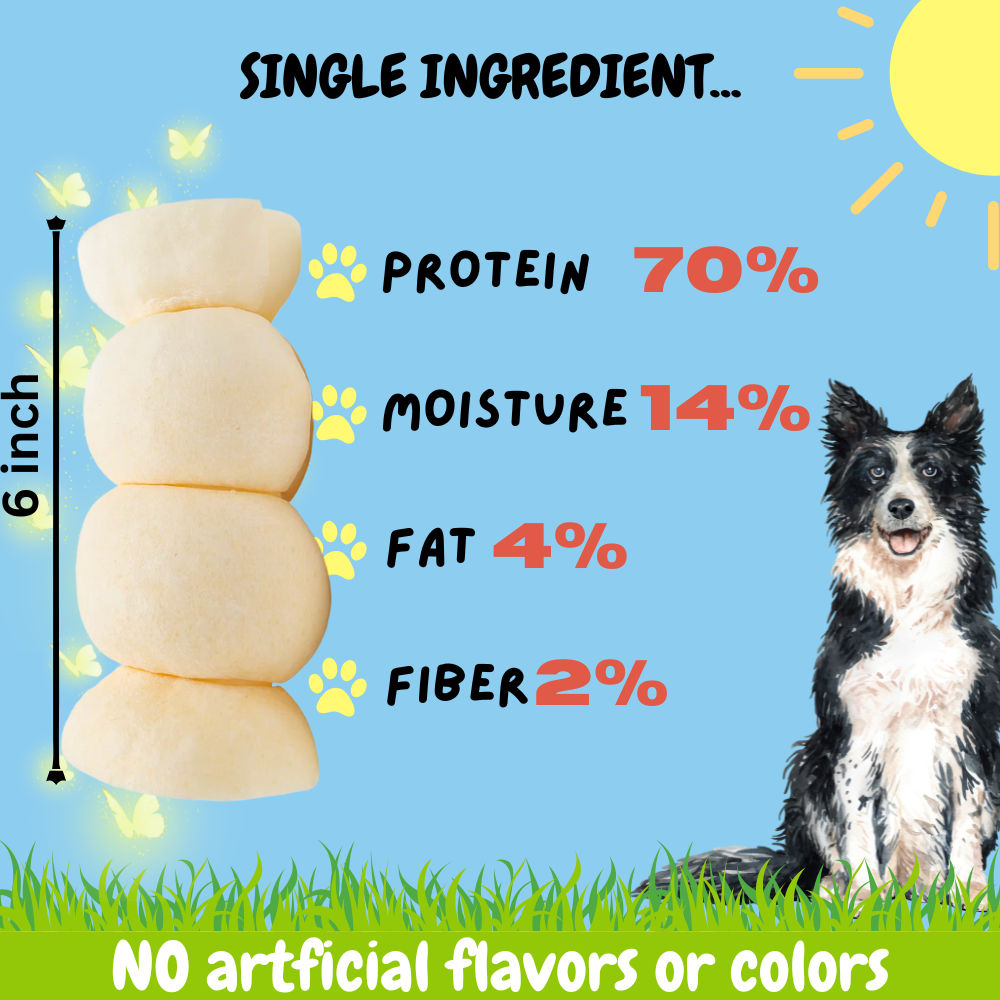 Bullysticks and More! - 5-6 Inch Extra Thick Rolls 6 Count