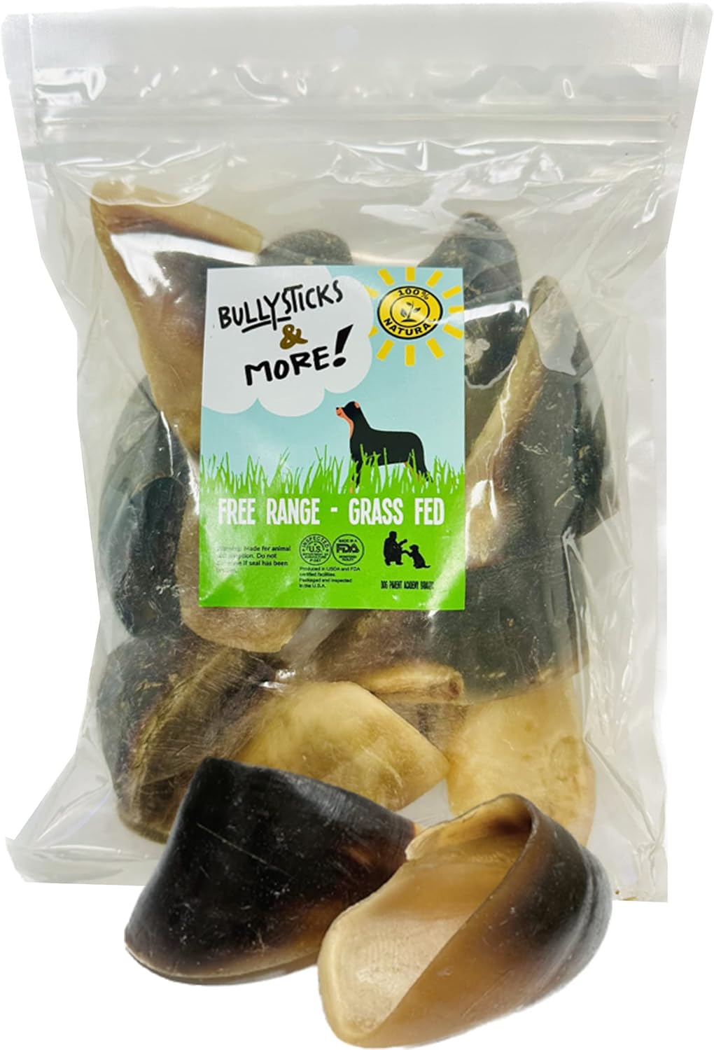 Bullysticks and More! - Cow Hooves 8 Count