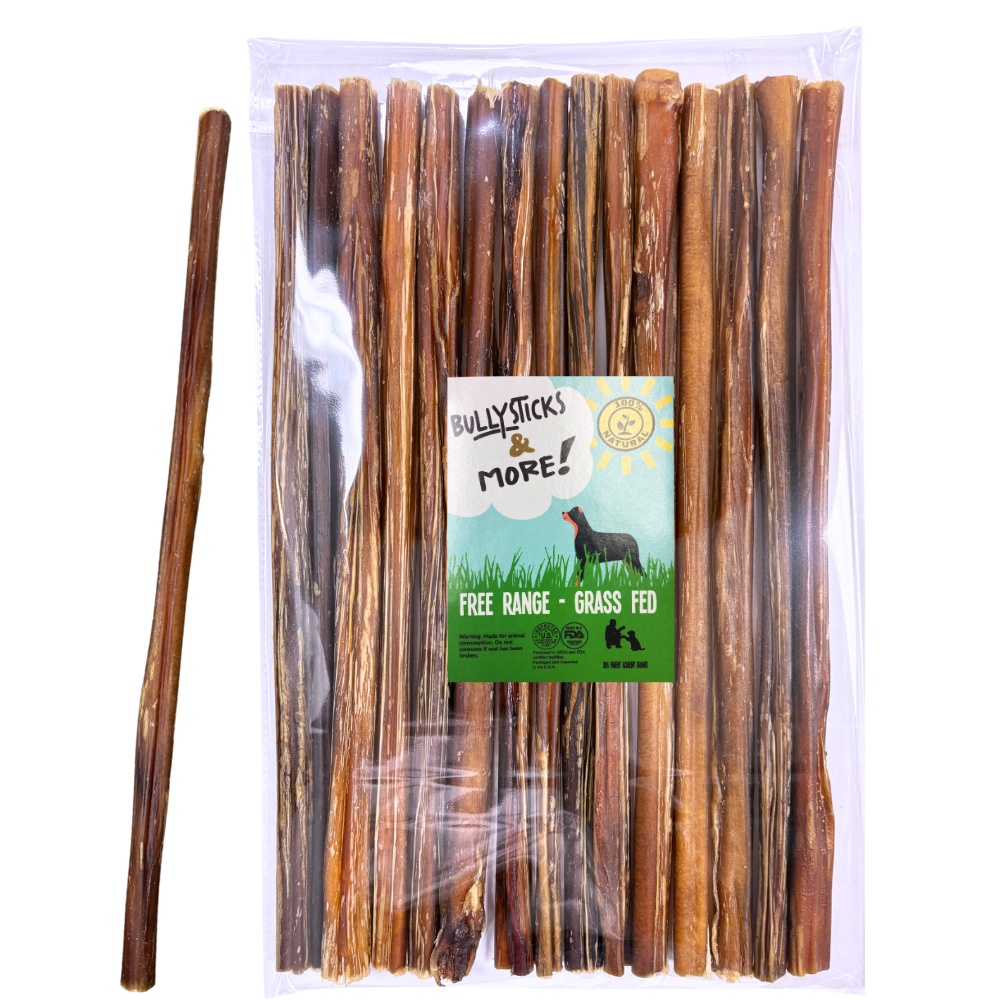 Bullysticks and More! - 12 Inch Thin Bully Sticks 15 Count