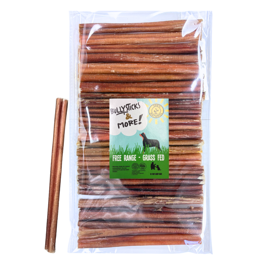 Bullysticks and More! - 6 Inch Thin Bully Sticks 30 Count