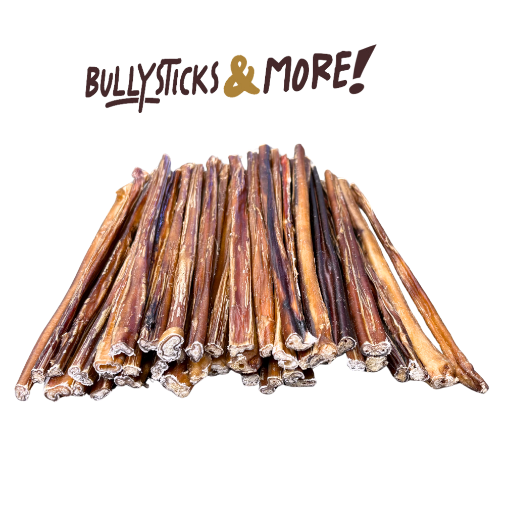 Bullysticks and More! - 12 Inch Thin Bully Sticks 50 Count