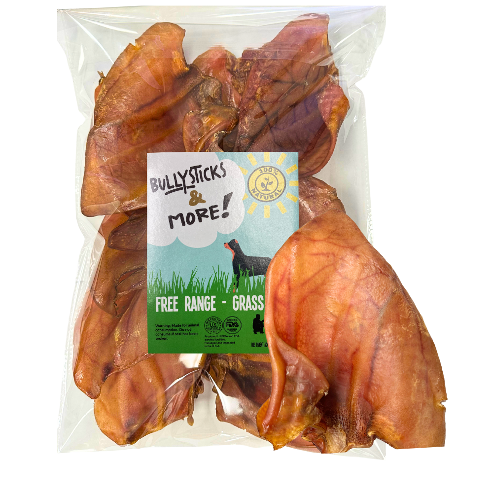 Bullysticks and More! - Pig Ears 15 Count
