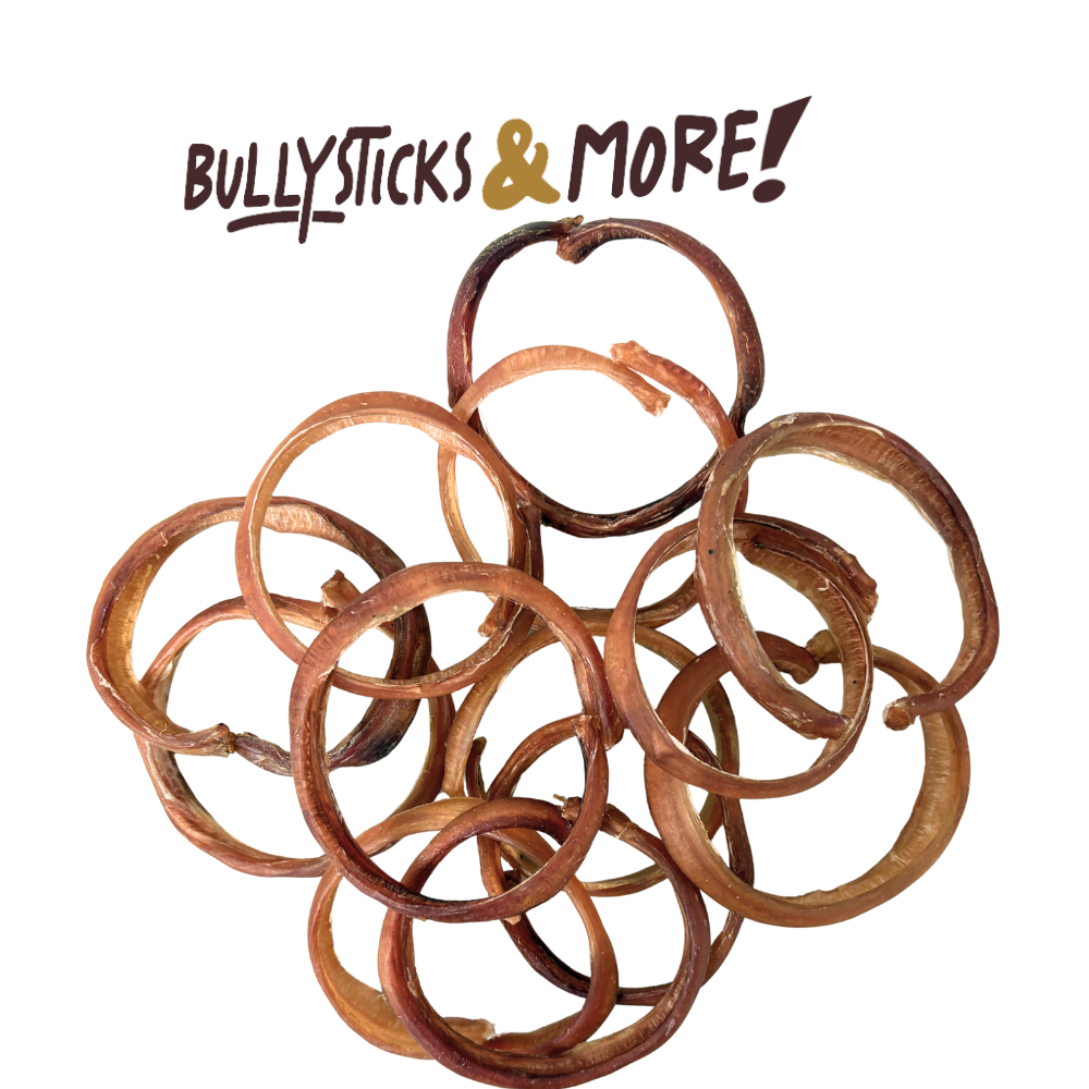 Bullysticks and More! - 3-4 Inch Bully Stick Rings 14 Count