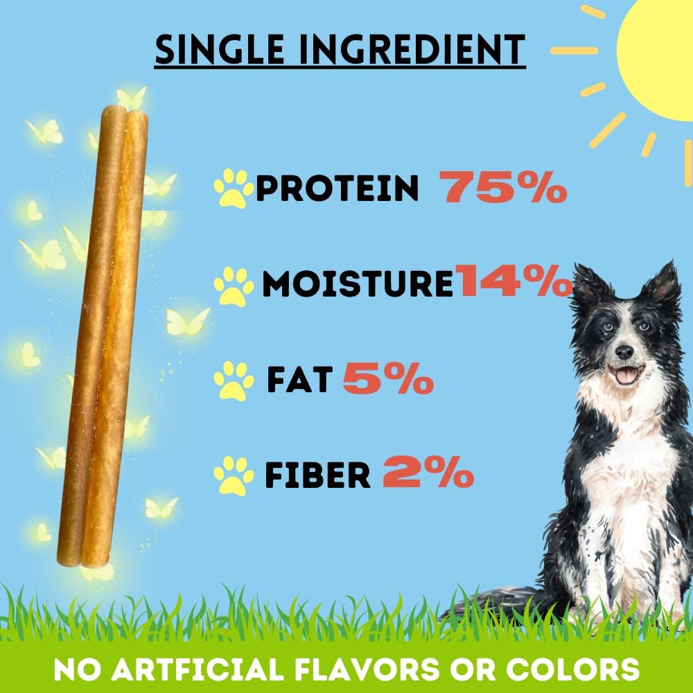 Bullysticks and More! - 6 Inch Regular Beef Collagen Sticks 500 Count