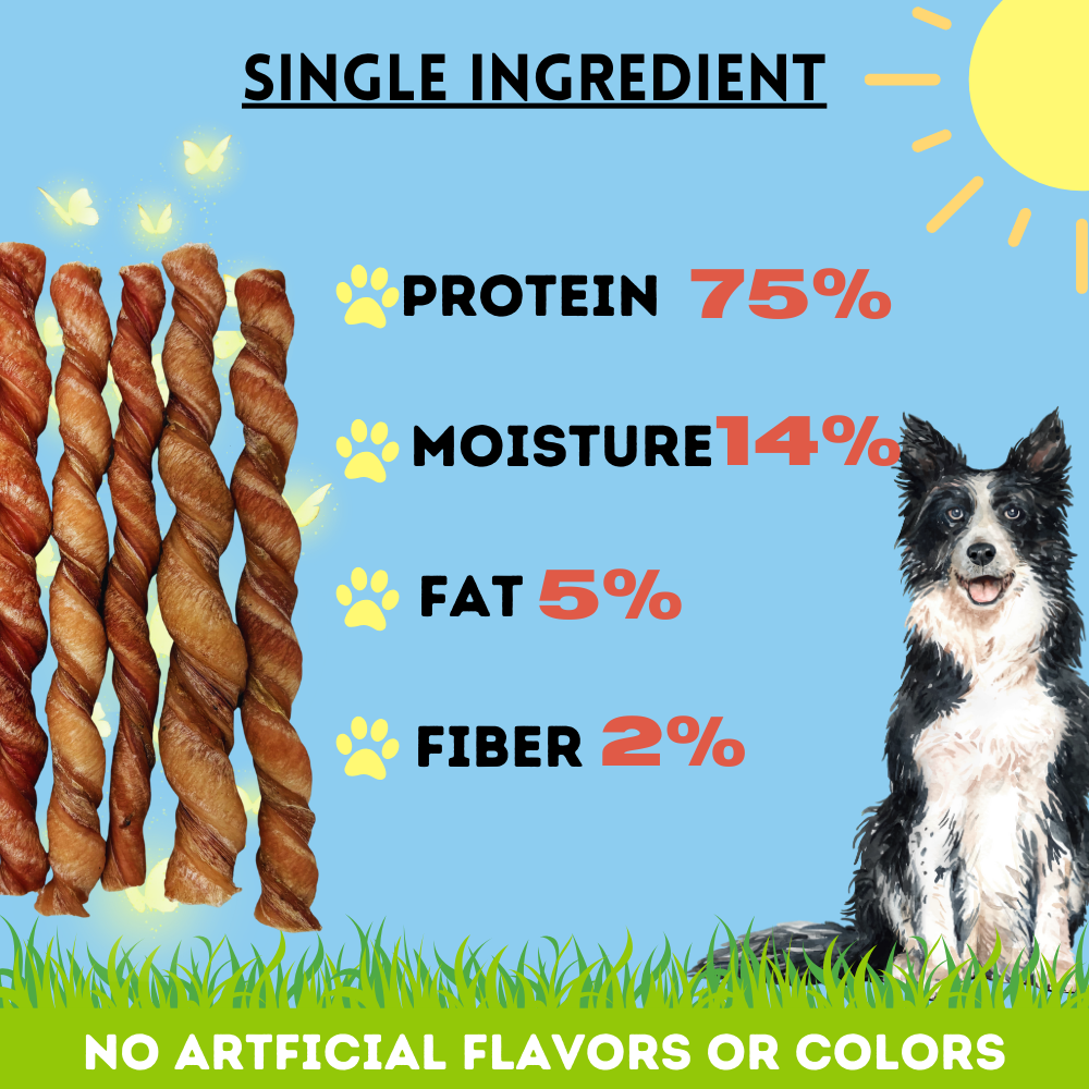 Bullysticks and More! - 6 Inch Twisted Bully Sticks - 18 Count
