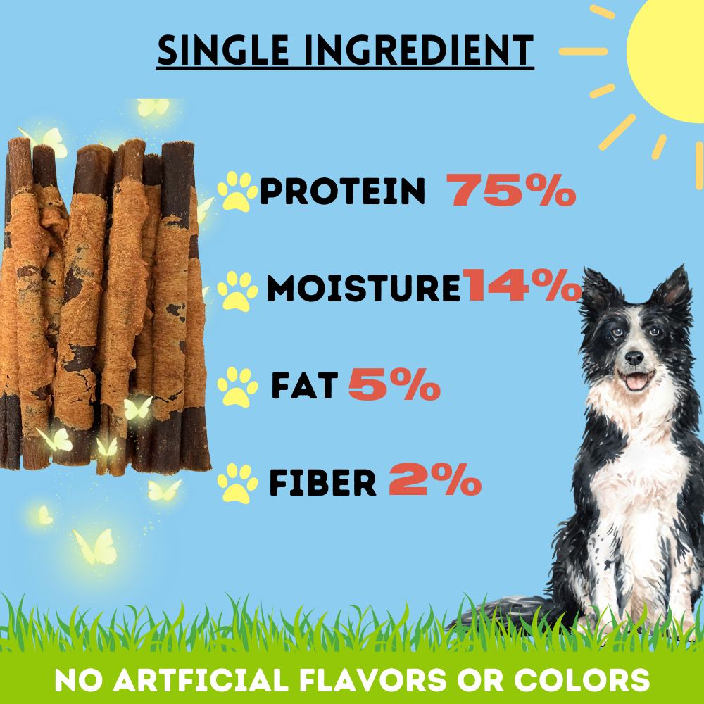Bullysticks and More! - 6 Inch Regular Beef Collagen Chicken Wrapped Sticks 15 Count